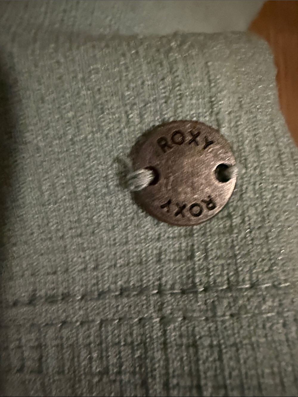 Roxy Seafoam Cropped Ribbed Tank Top - Picture 2 of 5